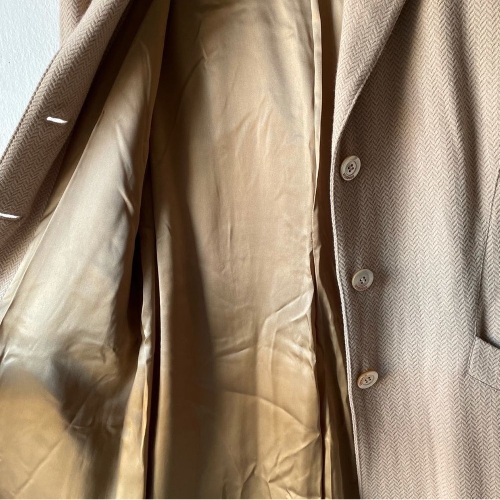 Vintage Missoni Wool Coat - Beige - (S)– Timeless, Minimalist, Elegant - Picture 9 of 11